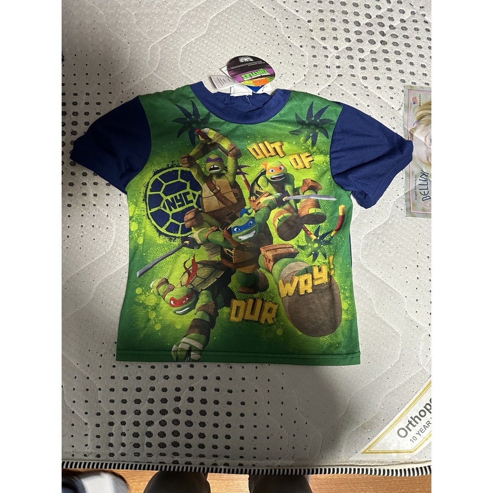Blue TMNT Boys T-Shirt